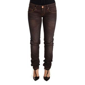 Acht Slim Fit Brown Jeans Women Brown Jeans & Pants